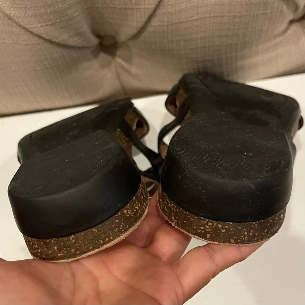 Dansko  Strappy Sandals Womens Shoes Size 41 EU 10.5-11 US Black Leather buckles